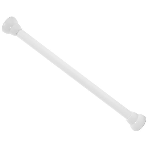 Phenofice Window Curtain Rods 1Set White Plastic for Homeowners