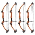 thumbnail image 1 of Genesis Original Archery Adjustable Right Handed Bow, Orange (4 Pack), 1 of 6