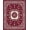 Red, Pattern 8, variant on ODIKA 4'x6' Machine Washable Non-Slip Area Rug, Joyful Winter Elk Forest Scene Decorative Festive Floor High Traffic Rug, Red, 623243