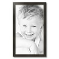 thumbnail image 2 of ArtToFrames 15" x 26" Flat Pewter Picture Frame, 15x26 inch Silver Wood Poster Frame (WOM-4887),  Pack, 2 of 7