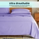 thumbnail image 4 of SONORO KATE Juego de Sábanas, Serie 1800 de Microfibra con Bolsillo Profundo, Juego de Sábanas Suaves de Lujo de 4 Piezas, XL Matrimonial, Lavanda, 4 of 7