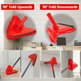 thumbnail image 5 of NEWE Wall Mop Cleaner with Long Handle (Red), 5 of 7