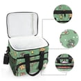 thumbnail image 6 of FORMRS Insulated Cooler Bag 24 Cans Capacity Soft Leakproof Lunch Box with Side Pockets, Christmas Cookies, 6 of 7