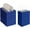 Royal Blue, variant on 100 Pack 5.25x3.25x8.25 Inch Small Plain Natural Kraft Paper Gift Bags with Handles Bulk for Birthday Party Favors Grocery Retail Shopping Business Goody Craft Bags Cub Sacks (Brown 100 Count)