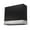 Jet Black with Nickel, variant on Akicon Range Hood 36 Inch, Ultra Quite Stainless Steel Ducted Kitchen Hood, Wall Mount Square Vent Hood with LED Light and Dishwasher-Safe Filters, 3 Speeds, 600 CFM (AK-HS36HB-JBG)