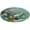 style-2, variant on Lucky Koi Fish Lotus Leaf Round Rugs -Washable Non-Slip Small Round Area Rug Throw Soft Circle Rugs for Bedroom, Modern Print Indoor Carpet for Entryway Sofa Living Room