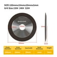 thumbnail image 2 of 75/100/125/150mm Diamond Grinding Wheels Diamond Wheels For Sharpening For Tungsten Steel Milling Cutter Tool Sharpener Grinder ,Easy to Install, 2 of 7
