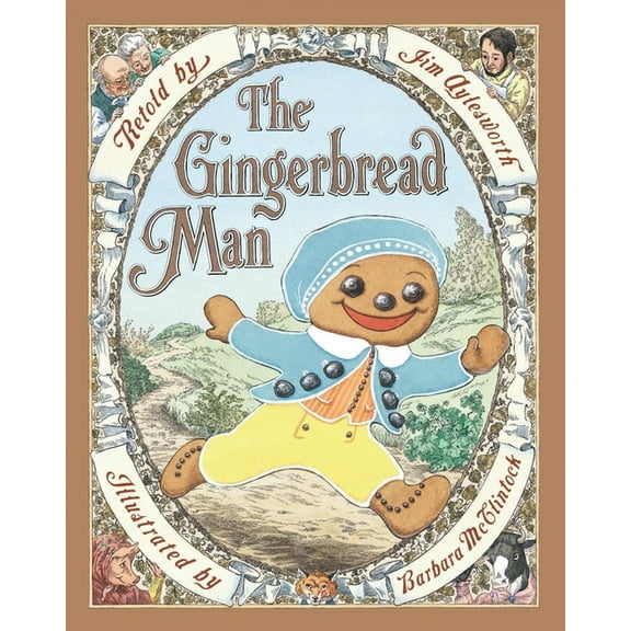 The Gingerbread Man (Reprint)(Board Book)