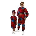 thumbnail image 4 of 2Pc Female Wine Red Sporty Pant Set, 4 of 4