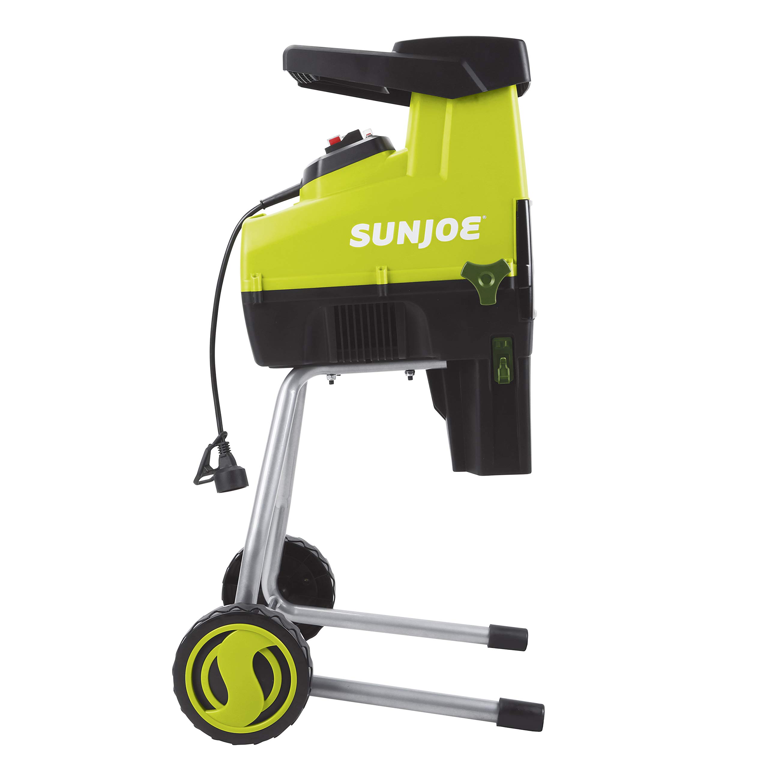 Sun Joe 1.7 Inch Cutting Diameter Electric Silent Wood Chipper