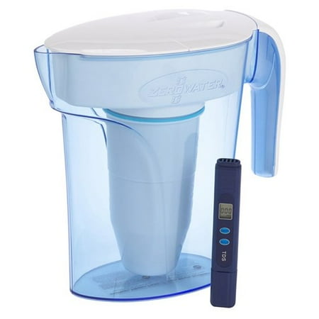 

ZeroWater 7 Cup Ready-Pour Water Filter Pitcher with TDS Meter ZP-007RP