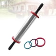 thumbnail image 5 of 11 Inches Large Size Non-stick Rolling Pin Handle Stainless Steel Roller Adjustable Rolling Stick with Thickness Rings Kitchen Tool for Fondant Cookie Pastry Dough, 5 of 5