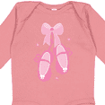 thumbnail image 4 of Inktastic Ballerina Pink Ballet Slippers Girls Long Sleeve Baby Bodysuit, 4 of 5