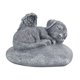 thumbnail image 2 of Estatua de Perro Decorativa Escultura Animal Figura de Cementerio Marcador de Tumba Hecha de Resina Adecuada para Recuerdo de Mascota Jardín Patio, 2 of 9