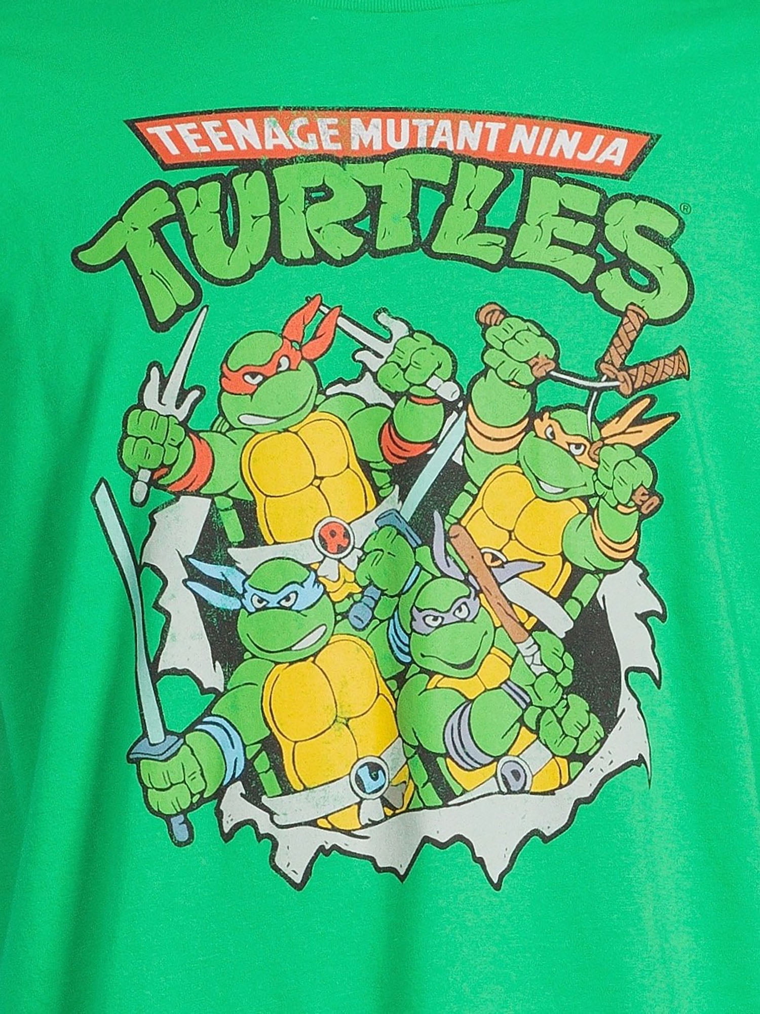 Teenage Mutant Ninja Turtles Men's and Big Men's Long Sleeve