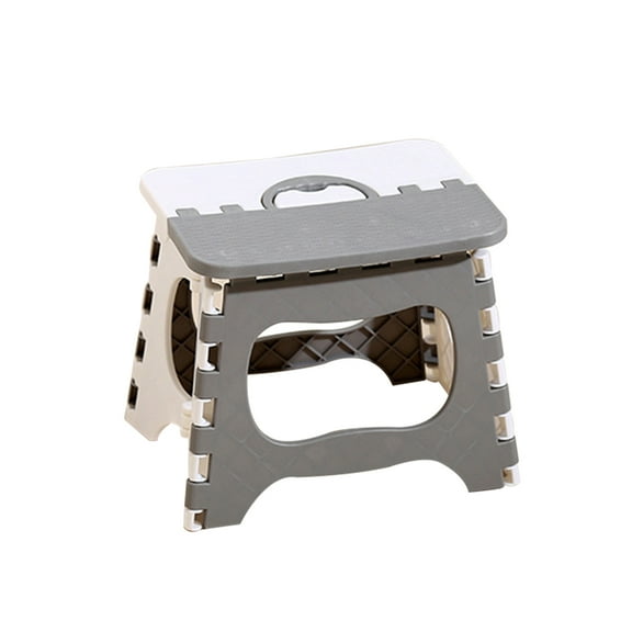 BTideas Portable Folding Step Stool, Step Small Stool Foldable, Plastic , 265 lbs Grey