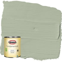 Glidden Fundamentals Light Sage / Green Semi-Gloss Interior Paint, 1 Quart