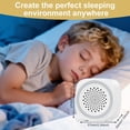 thumbnail image 5 of White Noise Machine, Portable White Noise Sleep Aid, 7 Color Night Light and 24 Soothing Sleep Sounds, USB Rechargeable Sleep Machine with 3 Timer Functions, MINI, 5 of 5