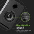 thumbnail image 4 of Altavoz para computadora para juegos LONPOO Plug-N-Play 30W RMS Bluetooth, 4 of 7