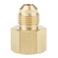 thumbnail image 1 of Latón 3/8 '' X1 / 2 '' NPT Adaptador de Montaje de Tubo de Repuesto para Calentador de Gas Cola Adaptador de tanque de propano, 1 of 7