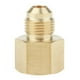 thumbnail image 1 of Adaptador de Rosca de Acopmiento de de tón 3/8 de Tornillo de Tubería para Calefacción de Gas, Baoblaze Adaptador de tanque de propano, 1 of 7