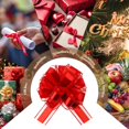 30 Pcs Large Christmas Pull Bows for Gift Wrapping 6 Inch Waterproof ...