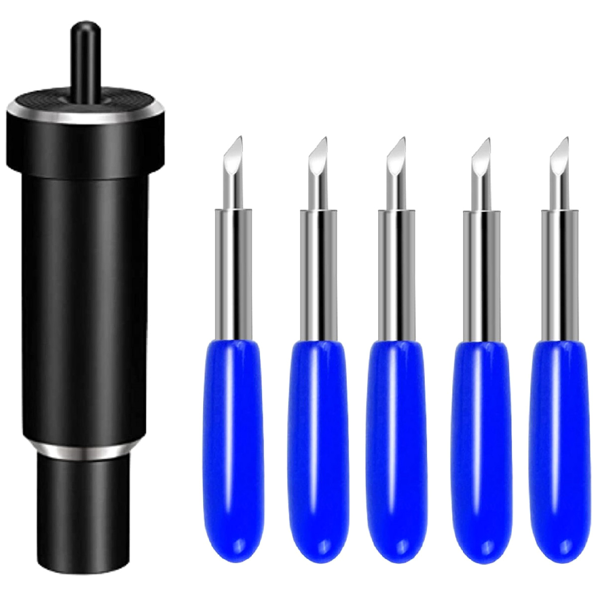 Welpettie Deep Cut Blade with Hosing 60 Degree Sharp Deep Point Blade Foam Chipboard Leather