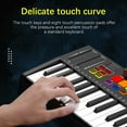 thumbnail image 3 of Graflsoa Compact 25-Key MIDI Keyboard with 8 Impact Pads, OLED Display, and USB Type-C Power for Portable Music Production, 3 of 6