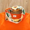 thumbnail image 4 of Penkiiy Robe de Fête Cosplay pour Tout-Petits Filles Manches Longues Queue de Fête Ensemble de Tenues Imprimées, 4 of 9