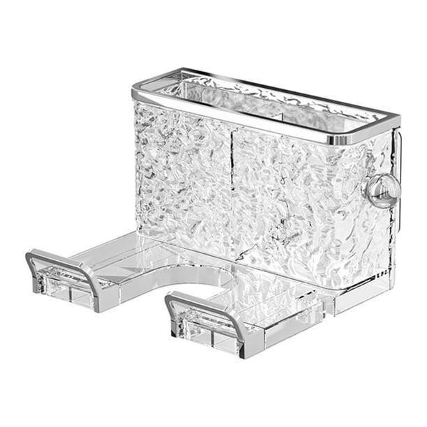 Soporte para secador de pelo de pared para dormitorio, de un solo nivel, para plancha de pelo claro