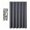 Grey, variant on Waffle Weave Shower Curtain with Plastic Hooks Water Resistant Bath Curtain Panel for Bathroom Tub and Shower Stall