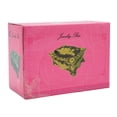 thumbnail image 4 of Joyero Vintage, Cofre del Tesoro Caja Forro de Terciopelo Rectangular para Tocador (oro rojo), 4 of 8