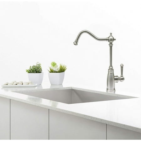 

Qwood KCF2567N Solea Collection Serene Kitchen Faucet Brushed Nickel