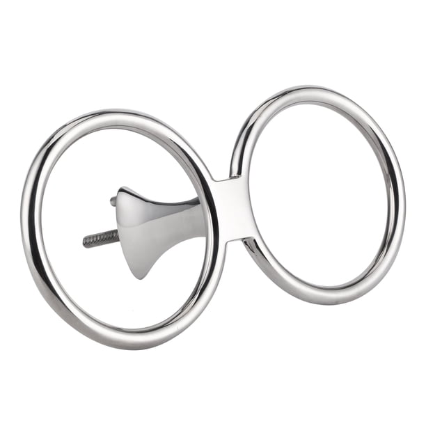 Lot de 2 porte-gobelets universels en acier inoxydable avec trou de drainage pour bateau, yacht, voiture Lot de 2 porte-gobelets universels en acier inoxydable avec trou de drainage pour bateau, yacht, voiture