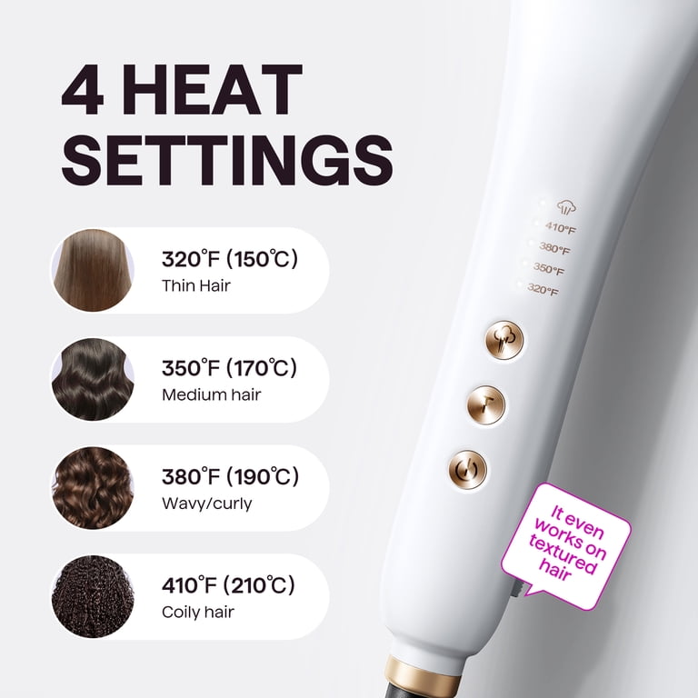 Wavytalk, Steam Hair Straightener Brush, Pro, 3 in 1 - Walmart.com