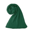 thumbnail image 1 of INSPIRE CHIC Women's Scarf Stylish Knitted Long Rectangle Shape Warm Winter Scarf Dark Green 180x30cm/71x12", 1 of 5