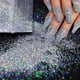 thumbnail image 2 of Polvo de purpurina holográfica para uñas, pigmento de cromo dorado y plateado láser, accesorios de decoración de uñas, 10g, 0,2mm, 2 of 4