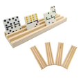 thumbnail image 3 of Wooden Stand For Domino Trays For Mexican Train Games Chicken Foot, 3 of 5