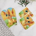 thumbnail image 5 of Cute Dragon Baby Oven And Pot Holders Sets, Heat Resistant Pads Kitchen Decor for Cooking Baking BBQ Grilling, Christmas Kitchen Gifts, 5 of 6