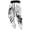 White, variant on Casual Pants for Men Baggy Anime Printed Joggers Sweatpants Elastic Drawstring Boho Hippie Harem Pants with Pocket White XL