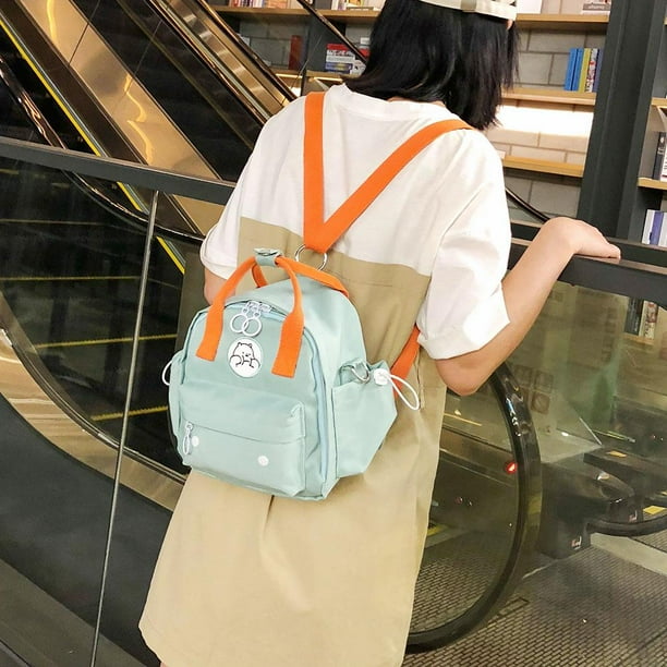 Mochila de viaje con patrón de animales para mujer bolso de Ehuebsd hombro informal impermeable escolar cruzado con asa superior para estudiantes