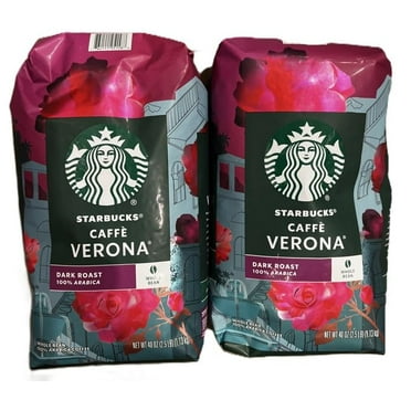 Starbucks Caffe Verona Whole Bean Coffee - 40 Ounces (Pack Of 2)