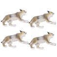 thumbnail image 1 of Lynx Animal Medel Toys estatuilla de animal modelo de animales salvajes seguros para decoración para jugar ANGGREK Otros, 1 of 8