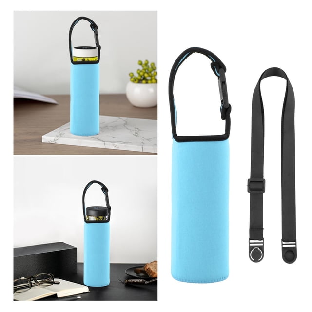 Bolsa de agua con Correa Hombro shamjiam portabotellas azul