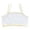 Beige, variant on Girls Seamless Crop Top Sports Bra Training Camisole Lightweight White Kids Underwear