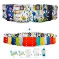 thumbnail image 1 of Pack 18 pañal ecológico5G niño + detergente + rollo + wetbag My Little Baby Unitalla, 1 of 9