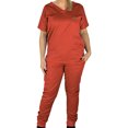 thumbnail image 5 of Pijama Quirurjica Uniforme Medico Mujer Jumper Clinico Rojo CH, 5 of 5