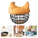 thumbnail image 4 of Contenedor de Almacenamiento de Huevos Perfecl Estilo de Granja Naranja, 4 of 8