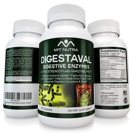 Best Digestive Enzyme Supplements - Digestaval by MIT (Best Digestive Enzymes To Take)