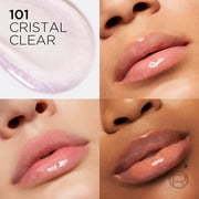 LOréal Paris Plump Ambition Hyaluron Lip Oil 24HR Care Lip Gloss with Hyaluronic Acid, Cristal Clear, 0.16 fl oz